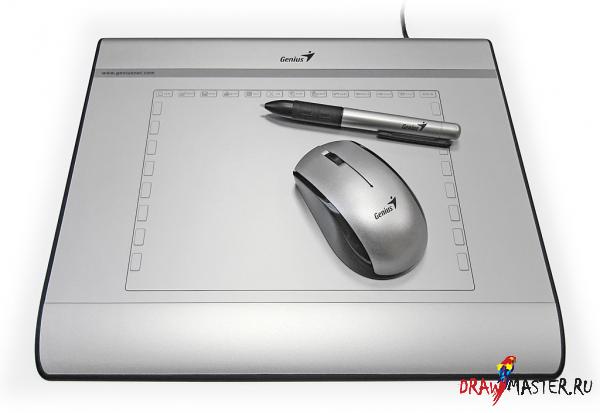 Обзор графического планшета Genius Mousepen i608