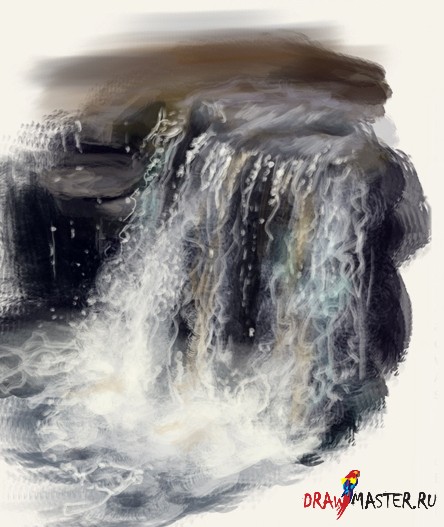 Идеи для срисовки волшебный водопад (90 фото)