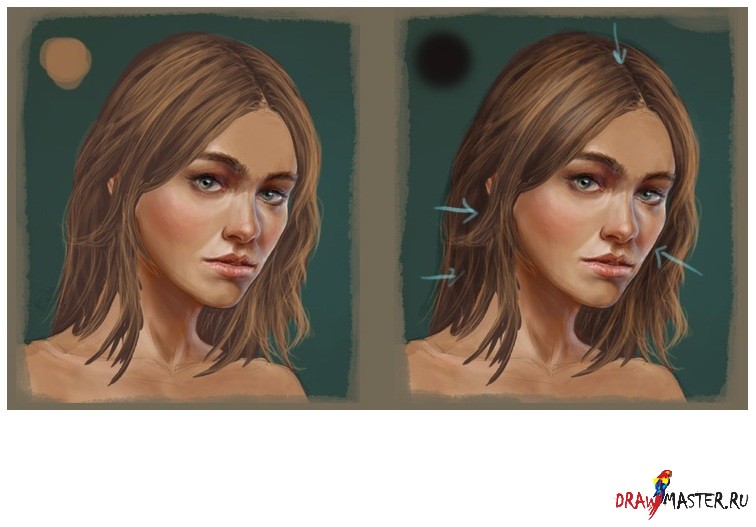 Как изменить цвет волос в фотошопе - gadgetshelp,com